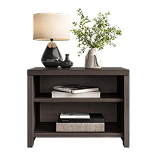 modern-minimalist-nightstand-with-lamp-greenery 1